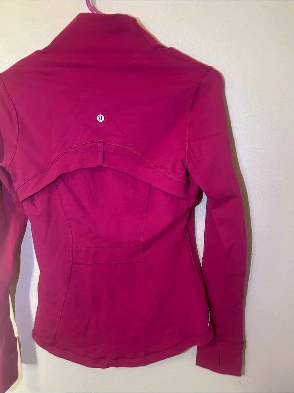 lululemon athletica Hot Pink Zip-Up Jacket